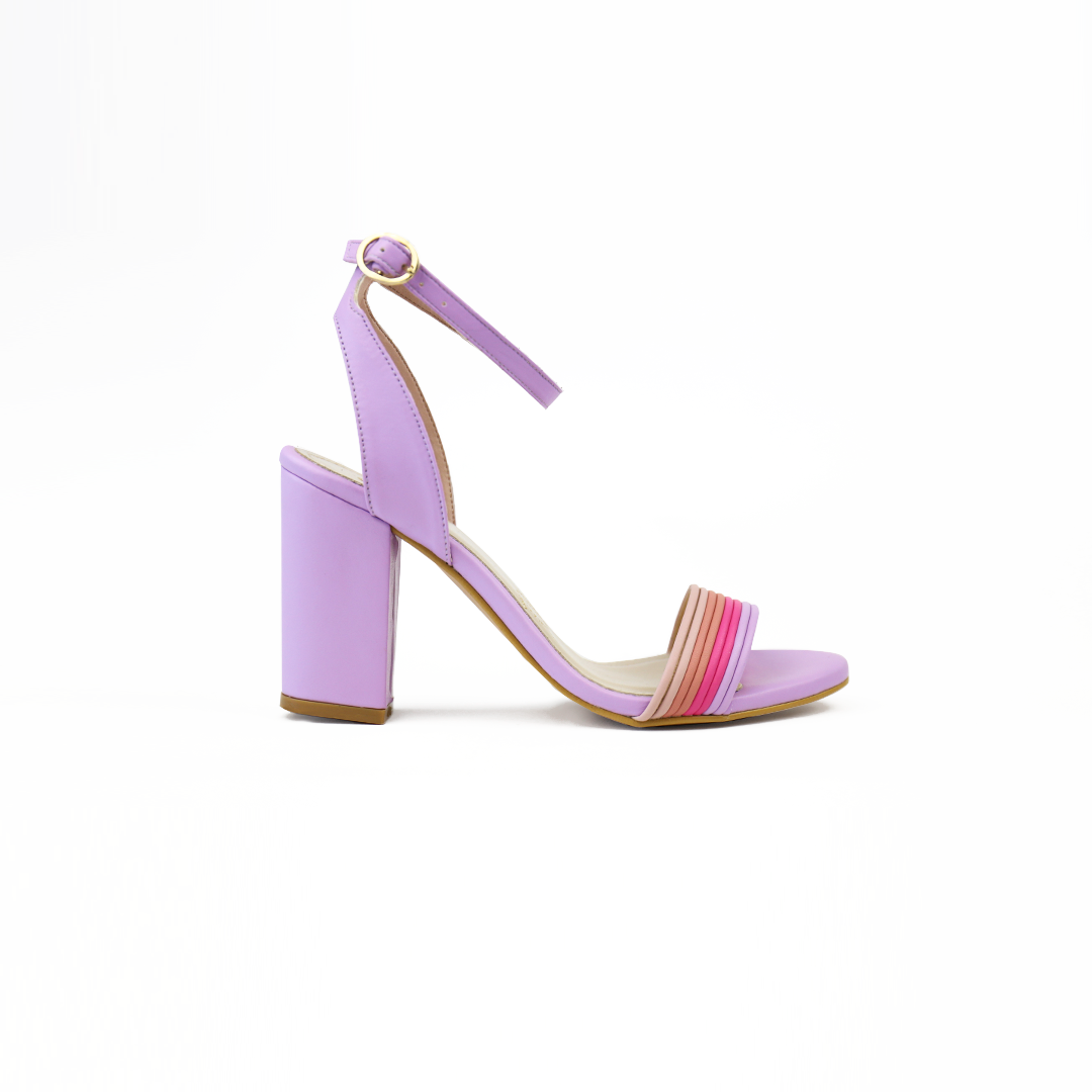Sandalia con Pulsera Lavanda