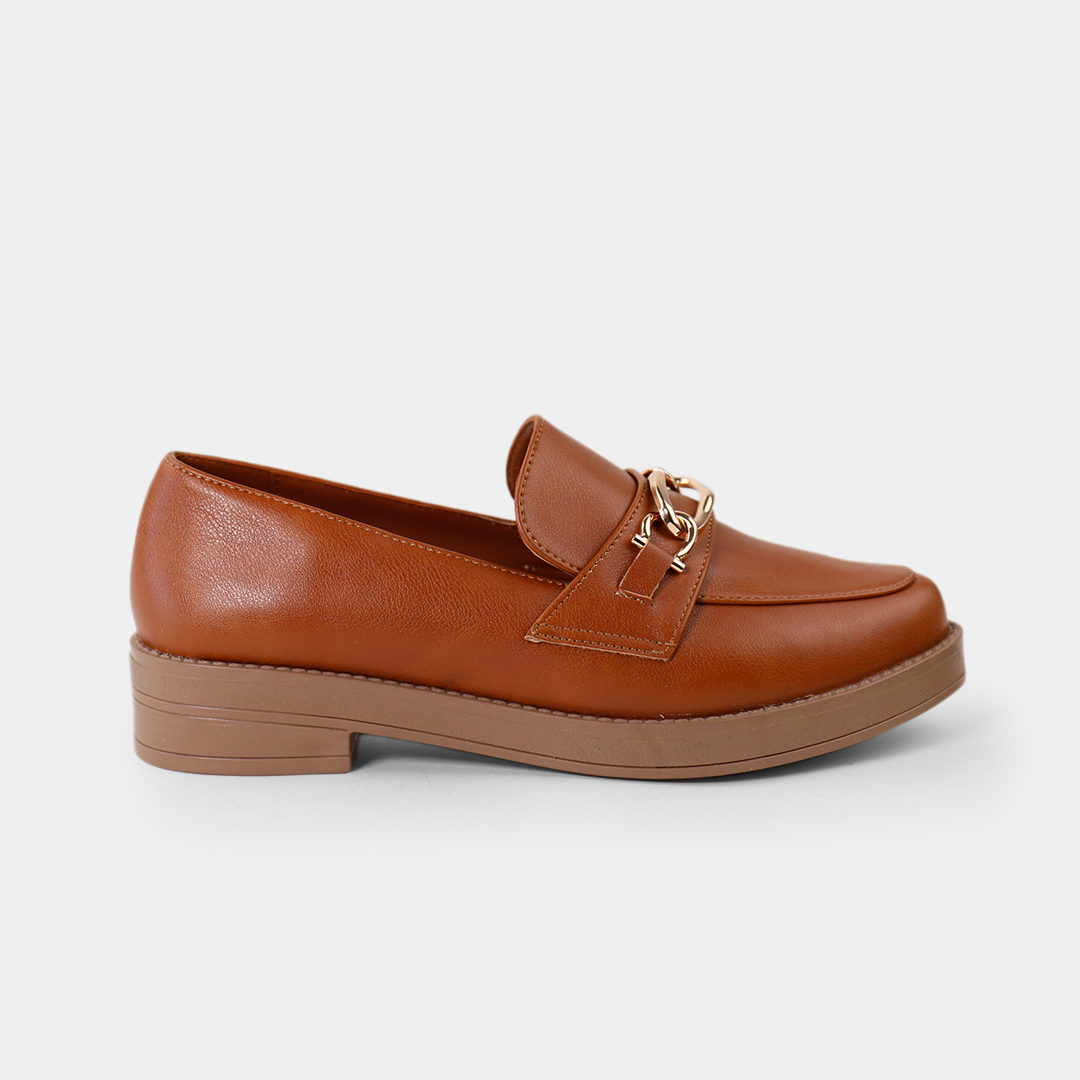 Mocasín color camel